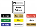 Plastový identifikátor používaný ako menovka slúžiaca na identifikovanie osôb.
farebný plast - hrúbka 1,2 mm
uchytenie - špendlík/clip
