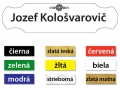 Plastová menovka použiteľná na dvere, prípadne schránku.
Farebný plast, hrúbka 1,2 mm.Chcete, aby menovka vhodne reprezentovala dvere vašej kancelárie  či schránky? Nie je nič jednoduchšie, ako poskytnúť vám prve tie naše. Sú kvalitným výrobkom vyrobeným z gravírovacieho plastu, s lesklým či matným povrchom. Vďaka vysokej kvalite materiálu sú vhodné do interiéru aj exteriéru. Na zadnej strane sa nachádza obojstranná lepiaca páska, ktorá slúži na jednoduché prichytenie na dvere či schránku. V prípade potreby je produkt možné dodať s otvormi na skrutky. Naše Menovky si môžete vybrať v nasledujúcom farbenom prevedení: čierna, biela, žltá, modrá, zlatá, strieborná a zelená. Potrebujete ju so špecifickým tvarom a typom písma? Vieme dodať aj iný tvar, či rozmer rovnako ako aj iným typom písma ako je uvedené v ponuke. V takomto prípade nás prosím kontaktujete emailom alebo telefonicky.
