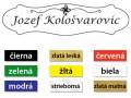 Menovka z farebného plastu hrúbky 1,2 mm použiteľná na dvere, prípadne schránku.Chcete mať stopercentnú istotu, že vás pošta, známi či klient vždy spoľahlivo nájdu? Potom čítate ponuku určenú práve vám. Ponúkame vám široký sortiment jednoducho montovateľných menoviek na dvere či schránku. Naše výrobky je možné namontovať pomocou obojstrannej lepiacej pásky umiestnenej na zadnej strane, alebo je možné pripevniť ju skrutkami. Všetky naše produkty sú vyrobené z gravírovaného plastu a teda sú vhodné nielen do interiéru ale aj exteriéru. Výrobky sú zakúpiteľné v matnom či lesklom prevedení a to v nasledujúcich farbách: čierna, biela, žltá, modrá, zlatá, strieborná, zelená. V prípade potreby je tu možnosť vyrobiť menovku na mieru, t.j. prispôsobiť jej tvar a veľkosť rovnako ako aj typ písma vašim potrebám (odlišným od zverejnenej ponuky). V takomto prípade nás prosím dopredu kontaktujte emailom alebo telefonicky.