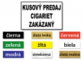 Plastový označovací piktogram na dvere.

Druh materiálu:	farebný plast, hrúbka 1,2 mm